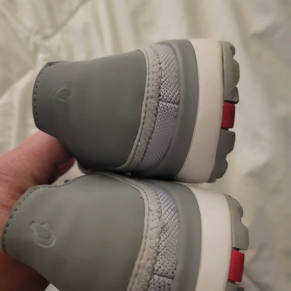 OluKai Gray and White Athletic Shoes - Picture 3 of 5